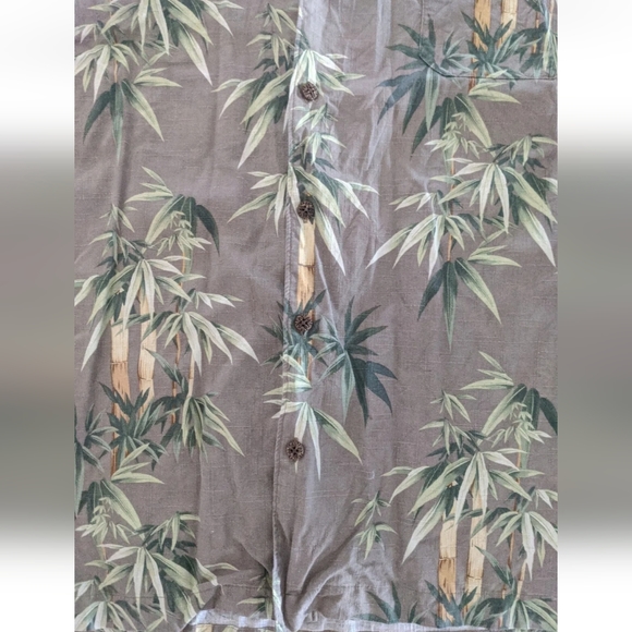 Jamaica Jaxx 100% Silk Relax Hawaiian Pin Up Stitched Camp Collar Shirt Mens XXL - Picture 9 of 12